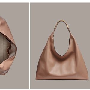 Donna Karan Bellmore Large Shoulder bag with Bezel Strap